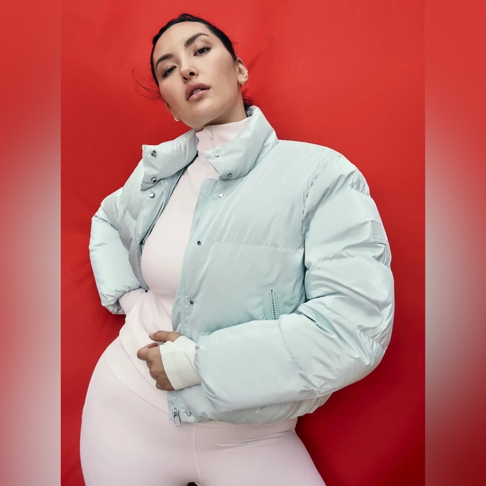 Athleta Summit Cropped Puffer Jacket - image 3